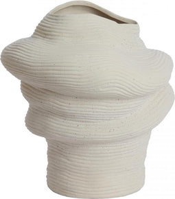 Light&living Vaas deco 33,5x32x34 cm LUZZ mat crème