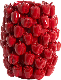 Light&living Vaas deco 35x33x47 cm BELLPEPPER keramiek glanzend rood