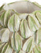 Light&living Vaas deco 35x33x47 cm CARAMBOLA keramiek crème+groen