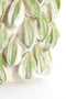 Light&living Vaas deco 35x33x47 cm CARAMBOLA keramiek crème+groen