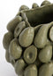 Light&living Vaas deco 36x35,5x31,5 cm AVOCADO keramiek olijf groen