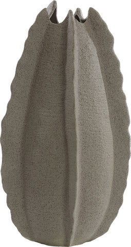 Light&living Vaas deco 37x36x66,5 cm KELAPA keramiek grijs groen