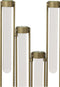 Light&living Vaas deco 39x3x39 cm TUBE antiek brons