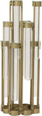 Light&living Vaas deco 39x3x39 cm TUBE antiek brons