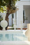 Light&living Vaas deco 47x26x100 cm KAVANDU crème