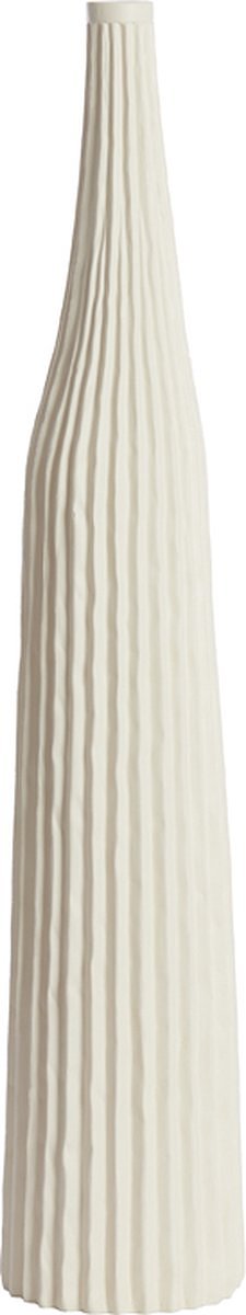 Light&living Vaas deco Ø11,5x60 cm NAMPALA crème