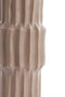Light&living Vaas deco Ø14,5x36 cm LONGA keramiek grijs bruin