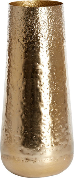 Light&living Vaas deco Ø17x40 cm MAZAK goud