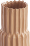 Light&living Vaas deco Ø17x58 cm LONGA keramiek cognac bruin