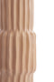 Light&living Vaas deco Ø17x58 cm LONGA keramiek cognac bruin