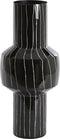 Light&living Vaas deco Ø18x42 cm SENUMA glanzend zwart+wit