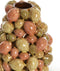 Light&living Vaas deco Ø19x21 cm CITRUS keramiek bruin-oranje+groen