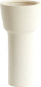 Light&living Vaas deco Ø19x38 cm ALSACIA keramiek mat crème