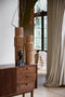 Light&living Vaas deco Ø20,5x72,5 cm LONGA keramiek cognac bruin