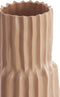 Light&living Vaas deco Ø20,5x72,5 cm LONGA keramiek cognac bruin