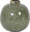 Light&living Vaas deco Ø22x22 cm CHOW groen/wit-goud