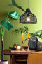 Light&living Vaas deco Ø22x22 cm CHOW groen/wit-goud