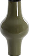 Light&living Vaas deco Ø22x40 cm SINDO glanzend donker olijf groen