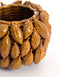 Light&living Vaas deco Ø23,5x15,5 cm PALATIK keramiek cognac bruin