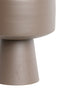 Light&living Vaas deco Ø24x42 cm NOVALI mat bruin