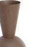 Light&living Vaas deco Ø25x60 cm CHEDI mat donker bruin