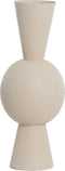 Light&living Vaas deco Ø25x60 cm CHEDI mat licht grijs