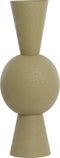 Light&living Vaas deco Ø25x60 cm CHEDI mat olijf groen