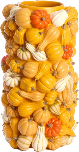 Light&living Vaas deco Ø27,5x49 cm PUMPKIN geel
