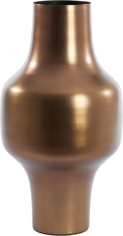 Light&living Vaas deco Ø27x49 cm SINDO glanzend bruin brons