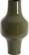 Light&living Vaas deco Ø27x49 cm SINDO glanzend donker olijf groen