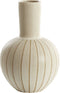 Light&living Vaas deco Ø28,5x42 cm ULLOA keramiek mat zand+bruin