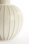 Light&living Vaas deco Ø28,5x42 cm ULLOA keramiek mat zand+bruin