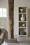 Light&living Vaas deco Ø28,5x42 cm ULLOA keramiek mat zand+bruin
