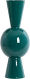 Light&living Vaas deco Ø30x75 cm CHEDI glans donker groen