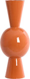 Light&living Vaas deco Ø30x75 cm CHEDI glans oranje