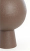 Light&living Vaas deco Ø30x75 cm CHEDI mat donker bruin
