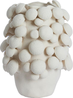 Light&living Vaas deco Ø33,5x46 cm PLENTZIA mat crème
