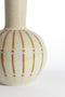 Light&living - Vaas deco Ø34x52 cm ULLOA keramiek glans crème+bruin