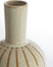 Light&living - Vaas deco Ø34x52 cm ULLOA keramiek glans crème+bruin