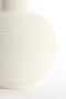 Light&living Vaas deco Ø34x52 cm ULLOA keramiek mat crème