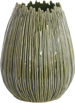 Light&living Vaas deco Ø35,5x45 cm KOPRA keramiek donker groen