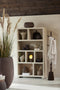 Light&living Vaas deco Ø39x21 cm TINGRI bruin