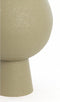 Light&living Vaas deco Ø39x83 cm CHEDI mat olijf groen