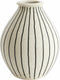 Light & Living Vaas Diphu - Keramiek - Naturel - 23 x 29 x 23 cm (BxHxD)