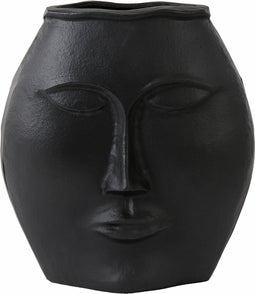 Light & Living - Vaas FACE - 34x16x35cm - Zwart