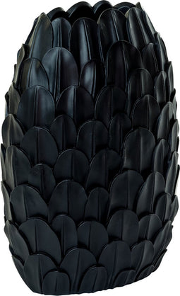 Light & Living - Vaas FEDER - 28.5x19x40cm - Zwart
