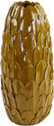 Light & Living Vaas Feder - Okergeel - 37x23x50cm - Modern