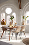 Light & Living Vaas Feder - Okergeel - 37x23x50cm - Modern