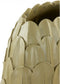 Light & Living Vaas Feder - Olijfgroen - 37x23x50cm - Modern - Kerst cadeau - Kerst cadeautjes - Cadeau vrouw - Cadeau man - Cadeau voor haar - Cadeau voor hem - Kerstcadeau - Kerst kado - Kado man - Kado vrouw