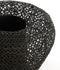 Light & Living Vaas Finou - Zwart - Ø35cm - Modern